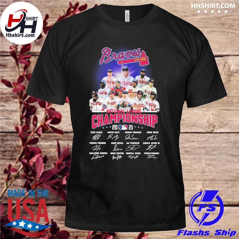 Official Atlanta Braves 2021 National League Champions World Series Shirt,  hoodie, sweater, long sleeve and tank top