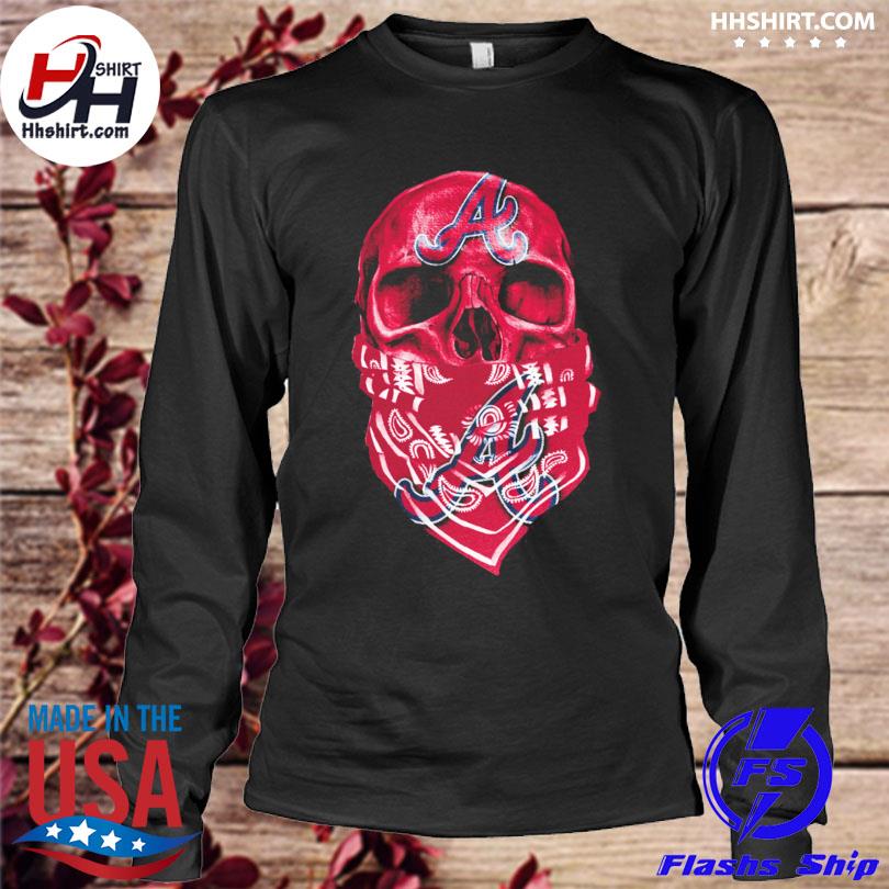 Skull Face Mask Atlanta Braves 2021 Shirt, hoodie, sweater, long