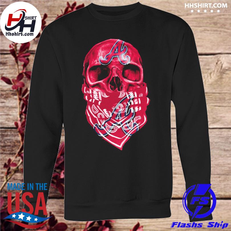 Skull Face Mask Atlanta Braves 2021 Shirt, hoodie, sweater, long