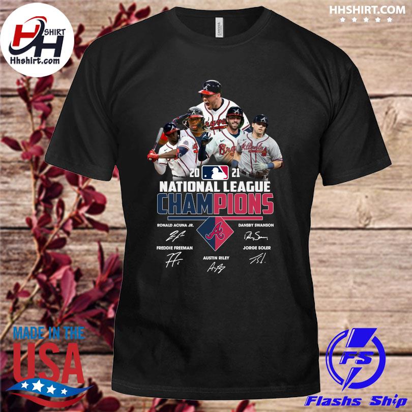 Atlanta Braves 2021 National League Champions shirt, hoodie