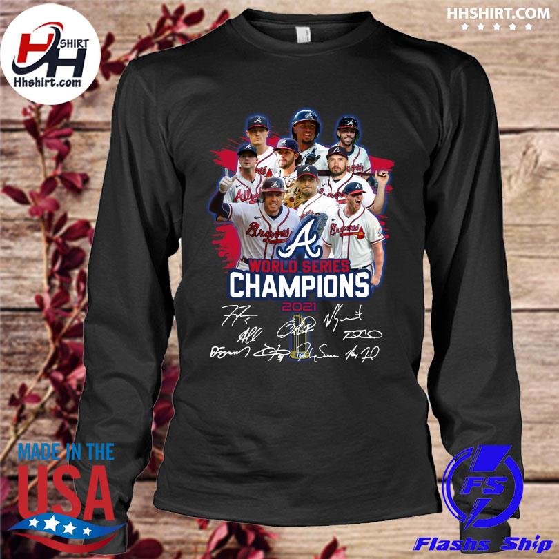 Braves World Series Championships 2021 Signatures Classic Shirt