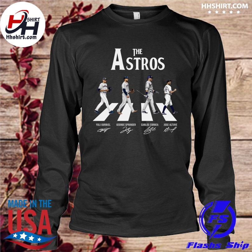 The Astros Houston Astros Abbey Road signatures shirt, hoodie, sweater,  long sleeve and tank top