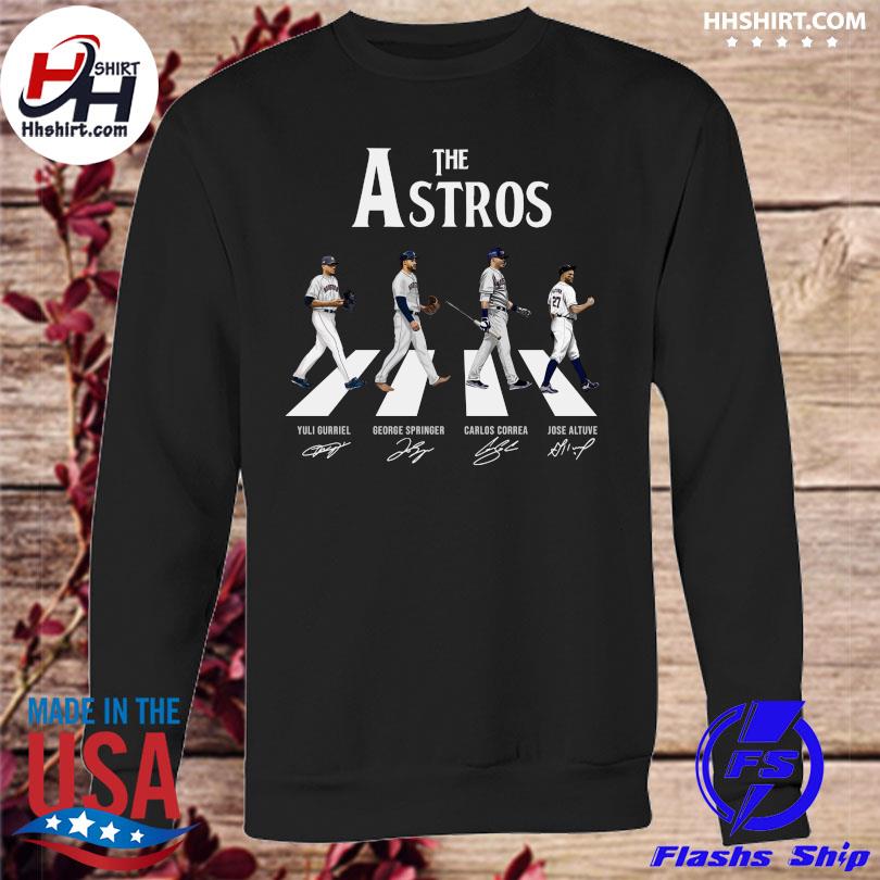 The Astros Houston Astros Abbey Road signatures shirt, hoodie