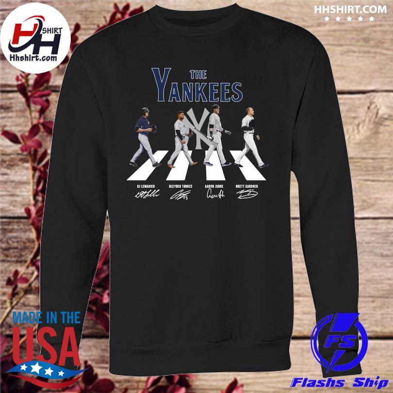 Abbey Road The Yankees signature shirt - Kingteeshop