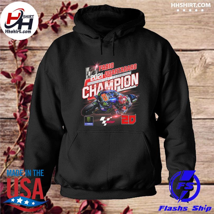 Official Fabio Quartararo 2021 Motogp World Champions t shirt