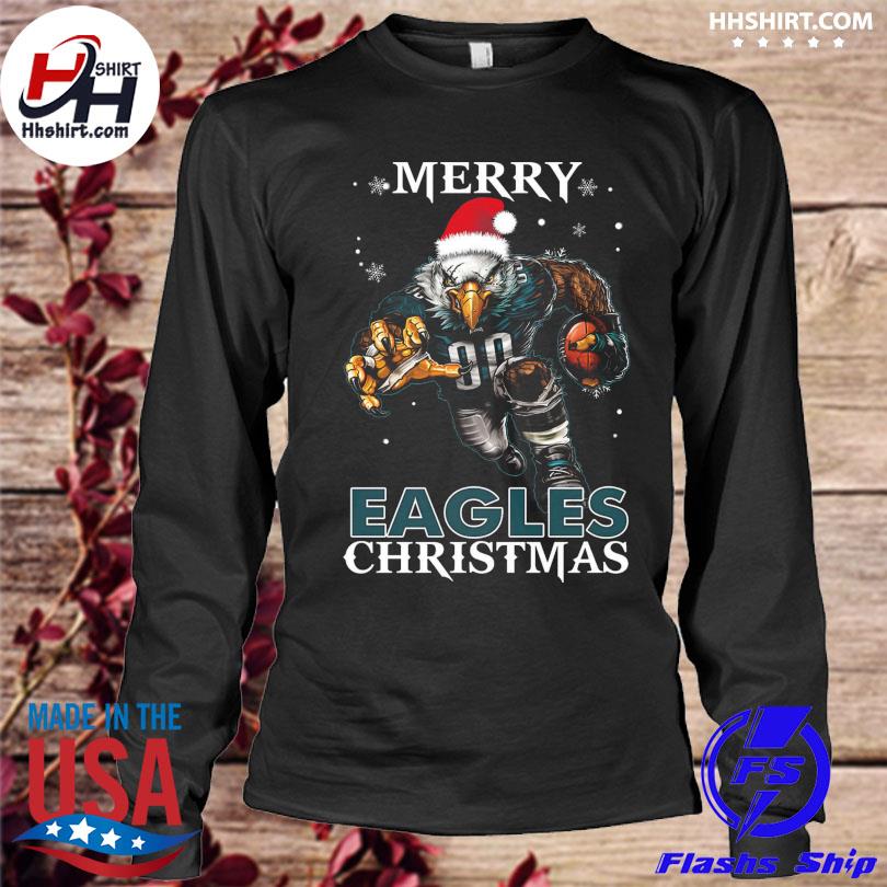 Official Santa Eagle Merry Philadelphia Eagles Football Christmas Sweater,  hoodie, longsleeve tee, sweater