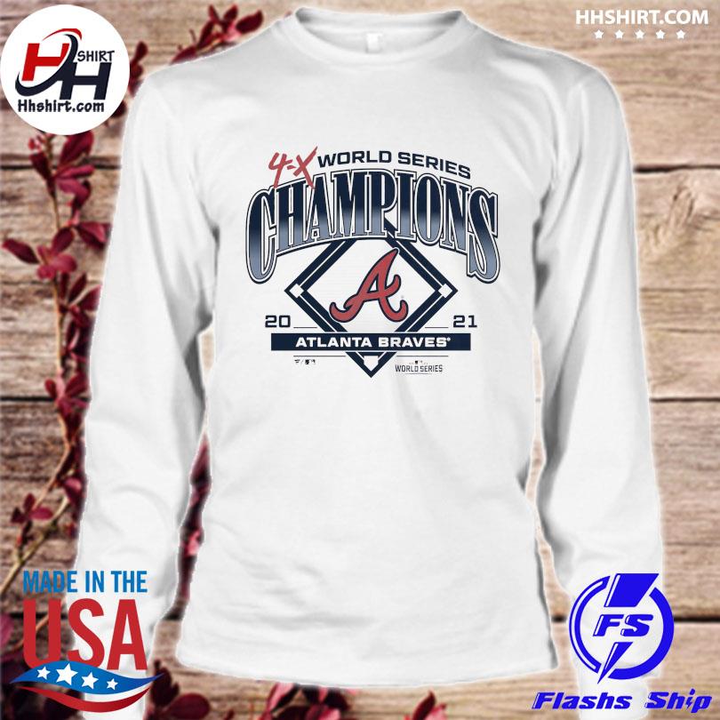 Atlanta Braves 4-Time World Series Champions Trophy T-Shirt, hoodie,  longsleeve tee, sweater