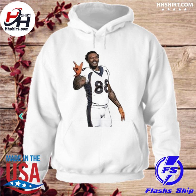 Demaryius Thomas Denver Broncos Black And White shirt, hoodie