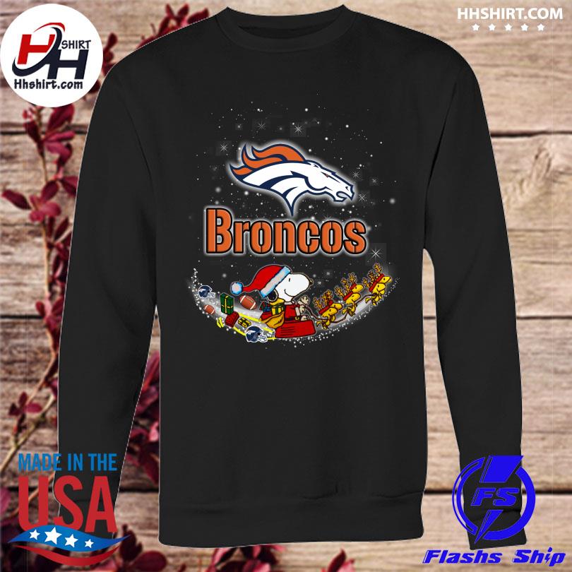 Christmas Snoopy Denver Broncos Shirt, hoodie, sweater, long