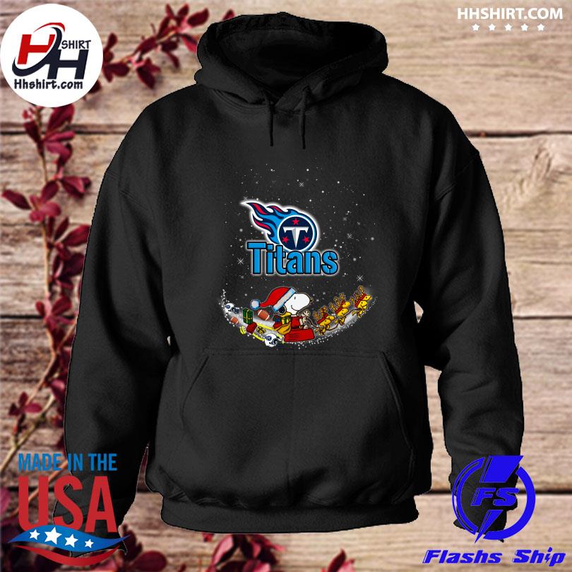 Tennessee Titans Snoopy Christmas shirt, hoodie, sweater, long