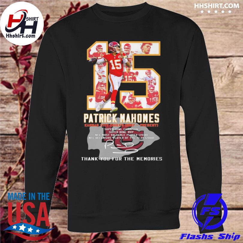 Kansas City Chiefs Patrick Mahomes 15 Believe Signature Shirt