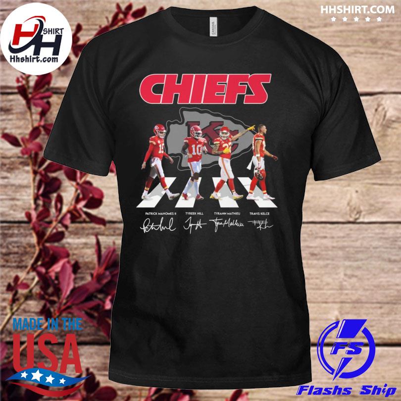 Kansas City Chiefs Abbey Road T shirt