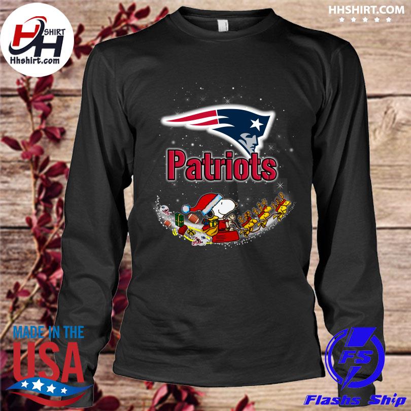 Snoopy New England Patriots Christmas shirt, hoodie, sweater, long sleeve  and tank top