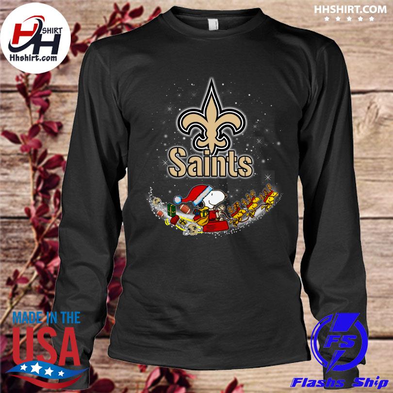 Official Santa Snoopy and Woodstock New Orleans Saints 2022 Merry Christmas  Sweater, hoodie, sweater, long sleeve and tank top