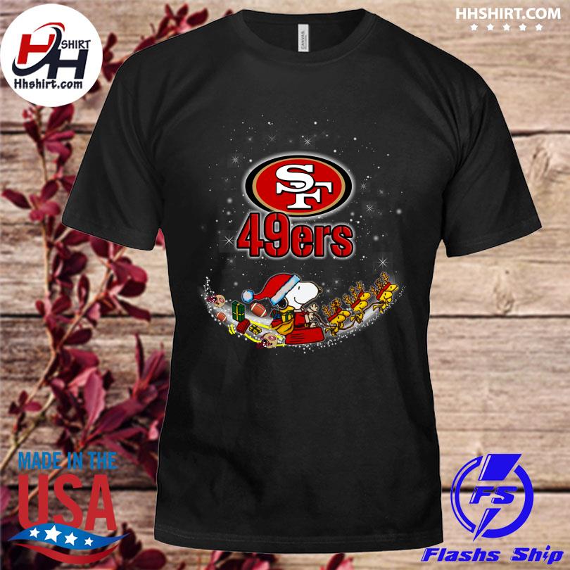 Snoopy And Woodstock San Francisco 49ers Merry Christmas sweater, hoodie,  sweater, long sleeve and tank top