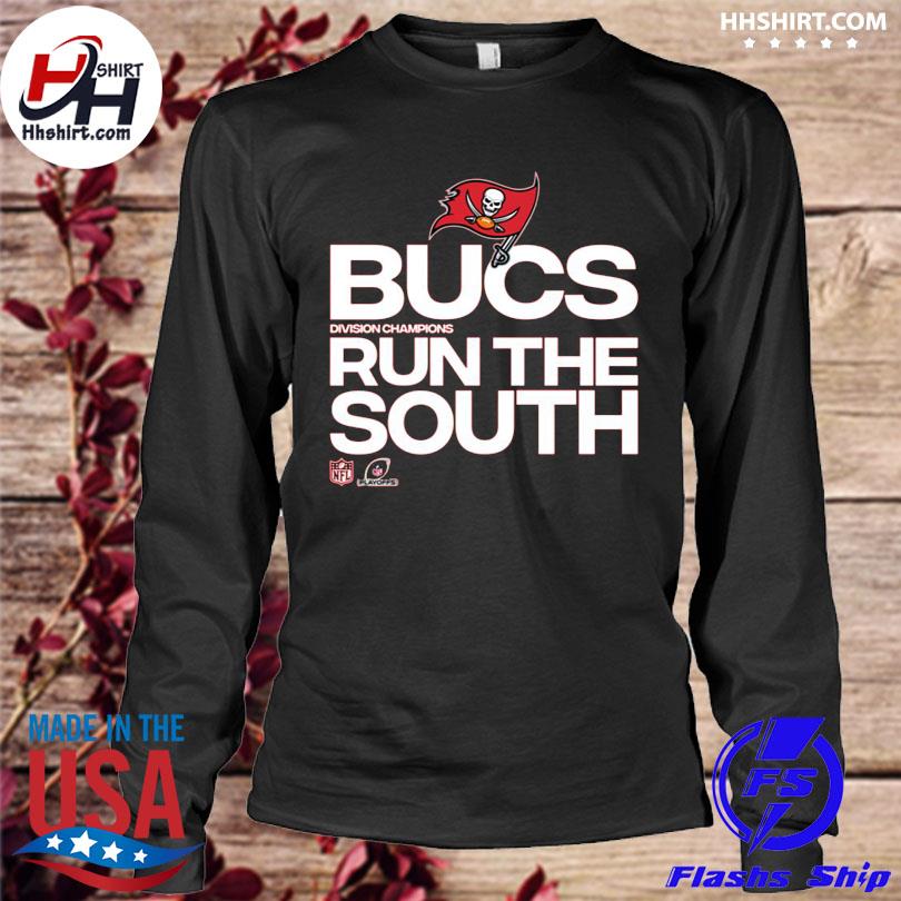 Official Tampa bay buccaneers 2021 nfc south division champions trophy shirt,  hoodie, longsleeve tee, sweater