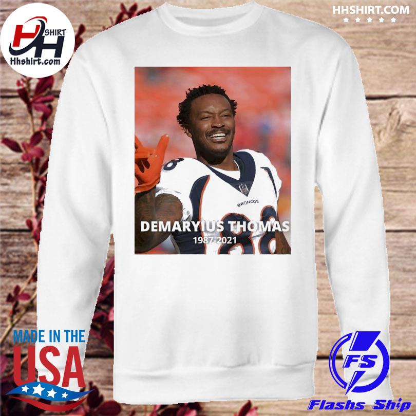 Rip Demaryius Thomas T-Shirt, hoodie, sweater, long sleeve and