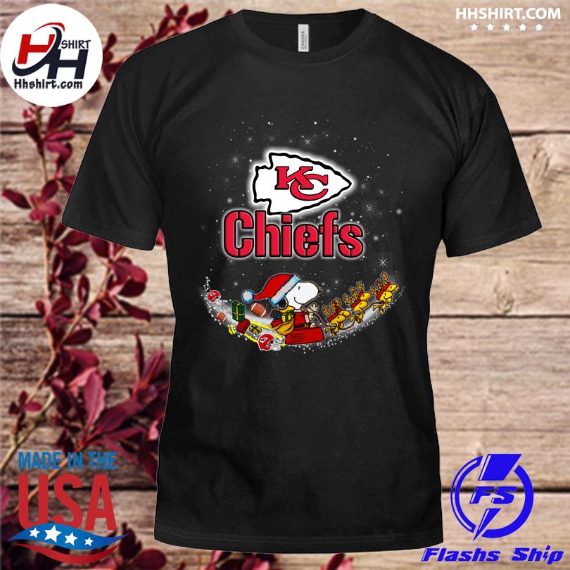 Snoopy Santa Hat Kansas City Chiefs Christmas shirt, hoodie, sweater, long  sleeve and tank top