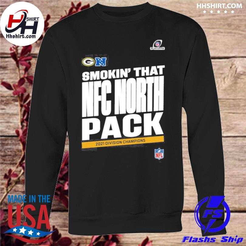 Official Smokin That Nfc North Pack 2021 Division Champions Shirt, hoodie,  sweater, long sleeve and tank top