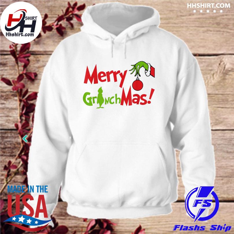 Grinch Hand holding Ornament Los Angeles Dodgers Snowflake Christmas Sweater,  hoodie, sweater, long sleeve and tank top