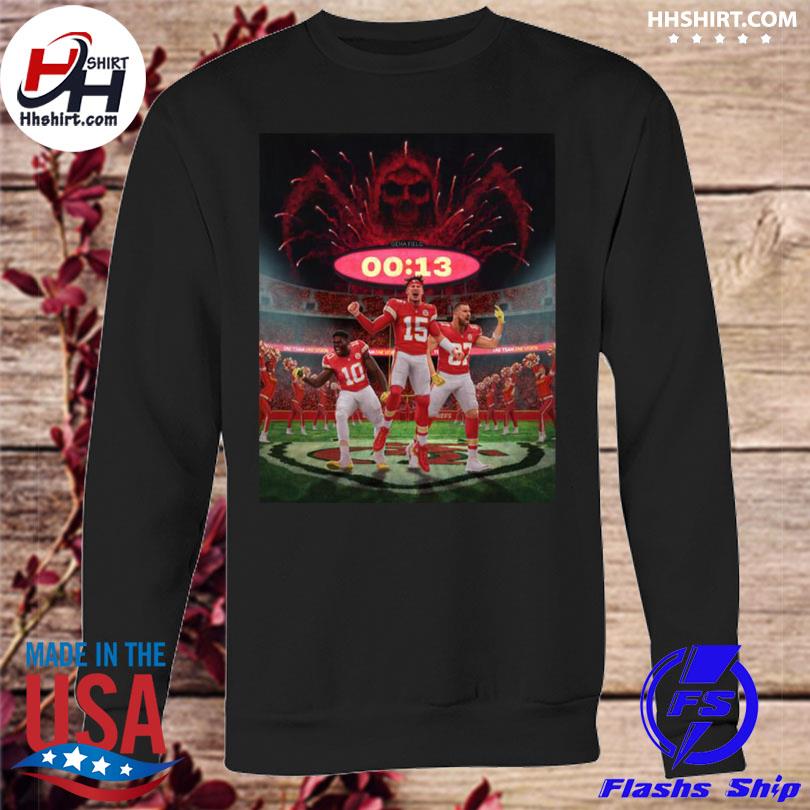 Chiefs 13 Seconds T-Shirt Be The Grim Reaper 13 Second