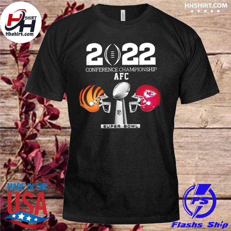 Cincinnati bengals vs. Kansas city Chiefs 2022 afc championship shirt,  hoodie, sweater, long sleeve and tank top