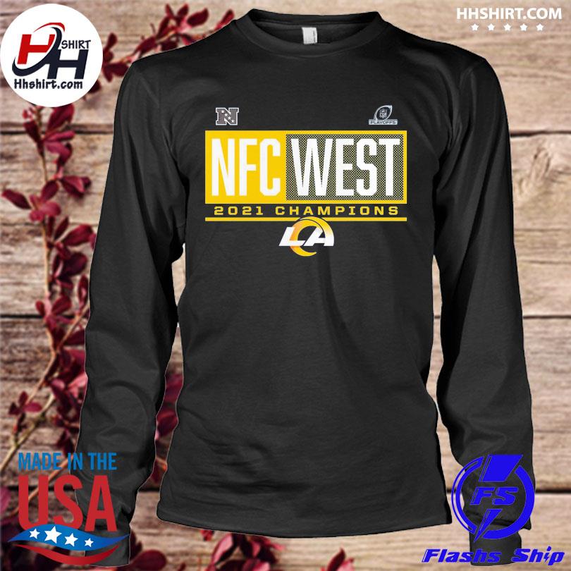 Los Angeles Rams NFC West Champions 2021 T-Shirt, hoodie, sweater, long  sleeve and tank top