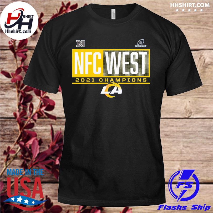 Los Angeles Rams NFC West Champions 2021 T-Shirt, hoodie, sweater, long  sleeve and tank top