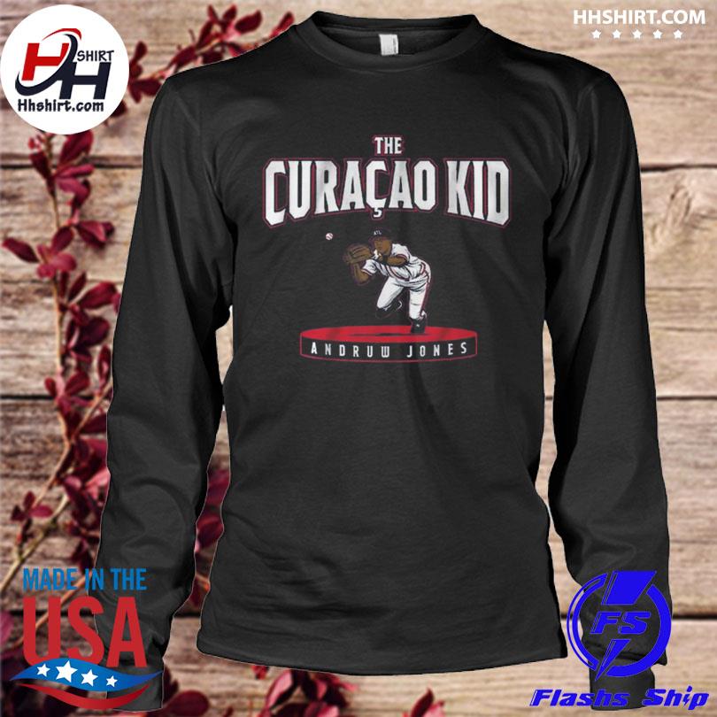 Andruw Jones the Curacao Kid shirt, hoodie, sweater, long sleeve