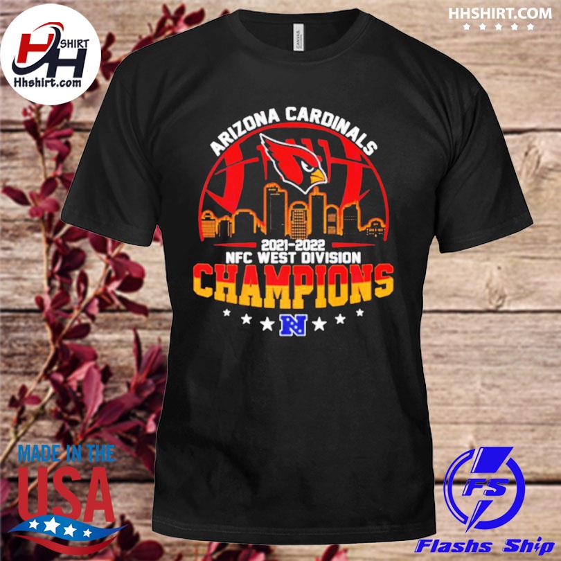 Arizona cardinals 2022 nfc west division champions shirt, hoodie, sweater,  long sleeve and tank top