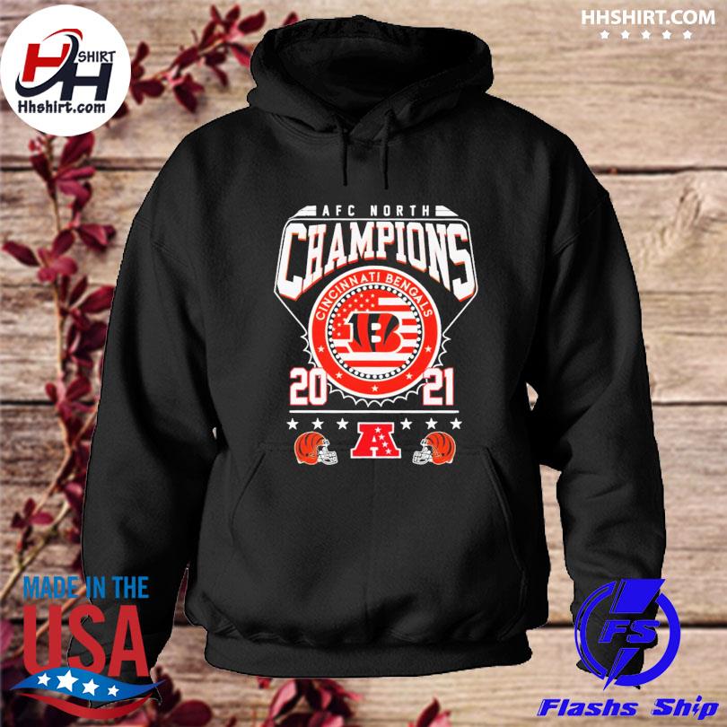 Cincinnati Bengals AFC North Champions 2021-2022 t-shirt, hoodie, sweater  and long sleeve