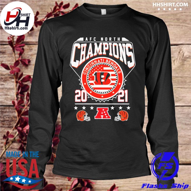 Cincinnati Bengals AFC North Champions 2021-2022 t-shirt, hoodie, sweater  and long sleeve