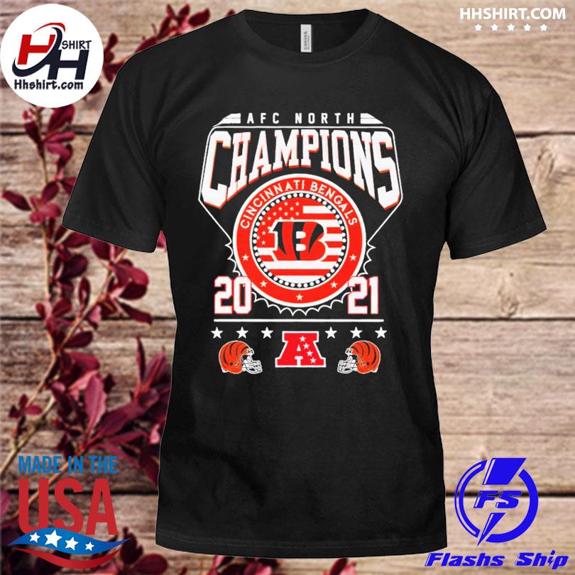 2021 2022 AFC North Champions Cincinnati Bengals T-shirt