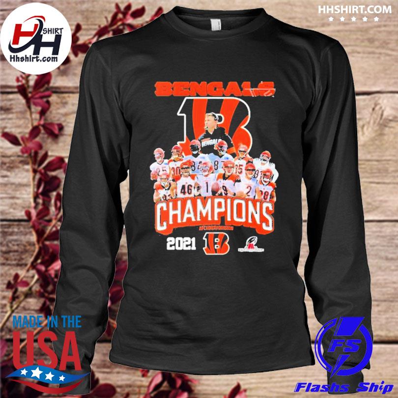 2021 2022 AFC North Champions Cincinnati Bengals T-shirt, hoodie, sweater,  long sleeve and tank top