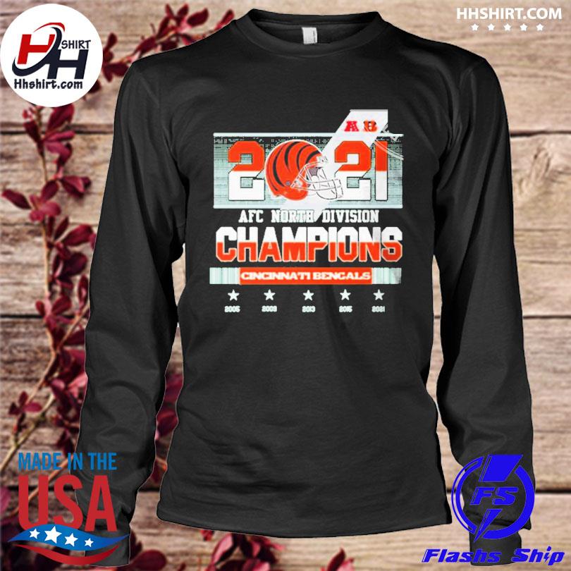 Cincinnati bengals football 2021 2022 afc north division champions shirt,  hoodie, sweater, long sleeve and tank top