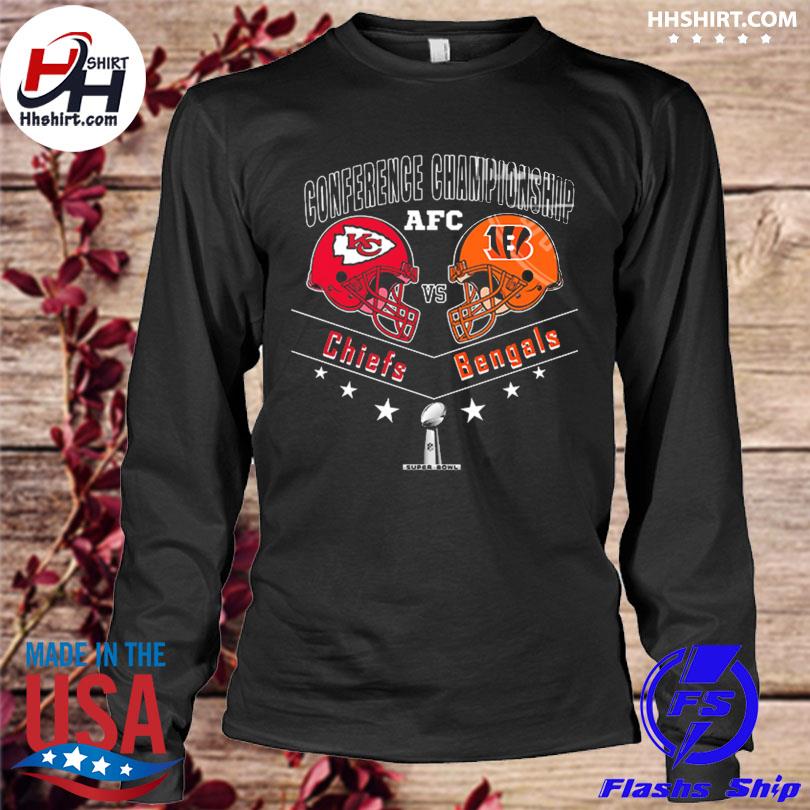 Kansas City Chiefs vs Cincinnati Bengals Conference Championship AFC shirt,  hoodie, sweater, long sleeve and tank top