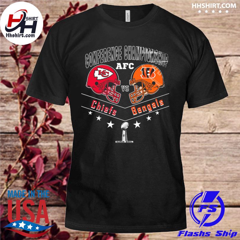 Cincinnati Bengals vs. Kansas City Chiefs AFC Championship shirt