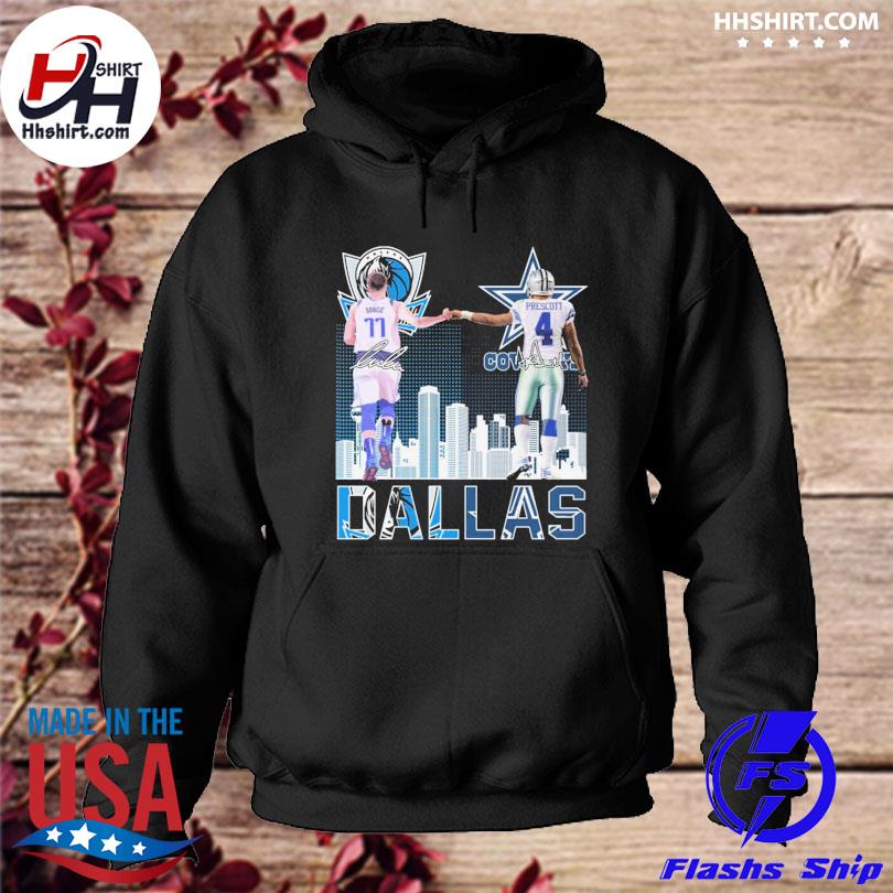 Dak Prescott and Luka Doncic Dallas Mavericks Dallas Cowboys