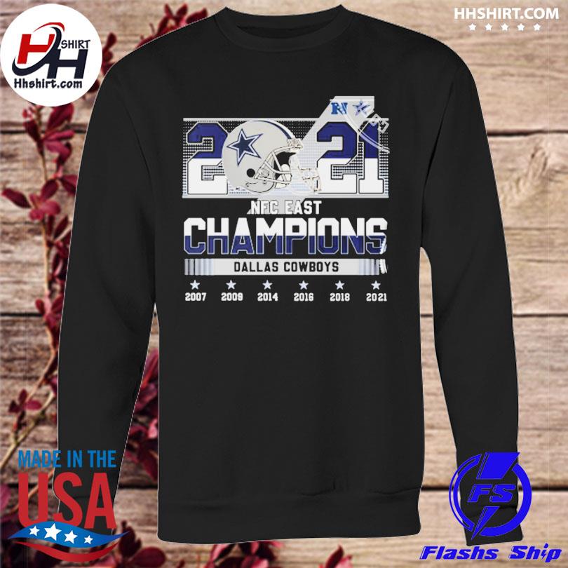 Dallas Cowboys Nfc East Champions 2021 shirt,Sweater, Hoodie, And Long  Sleeved, Ladies, Tank Top