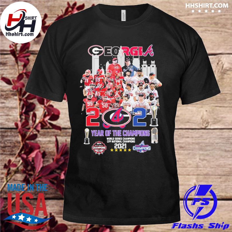 Official 2021 World Series and National Champions Atlanta Braves and  Georgia Bulldogs shirt, hoodie, sweater, long sleeve and tank top