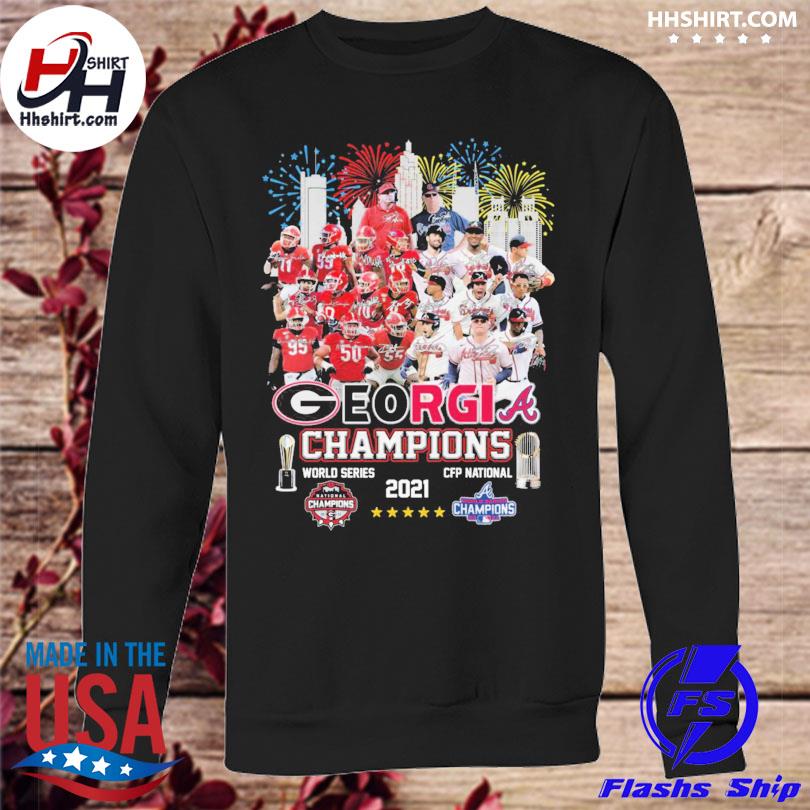 Georgia Bulldogs Vs Atlanta Braves World Series Champions And