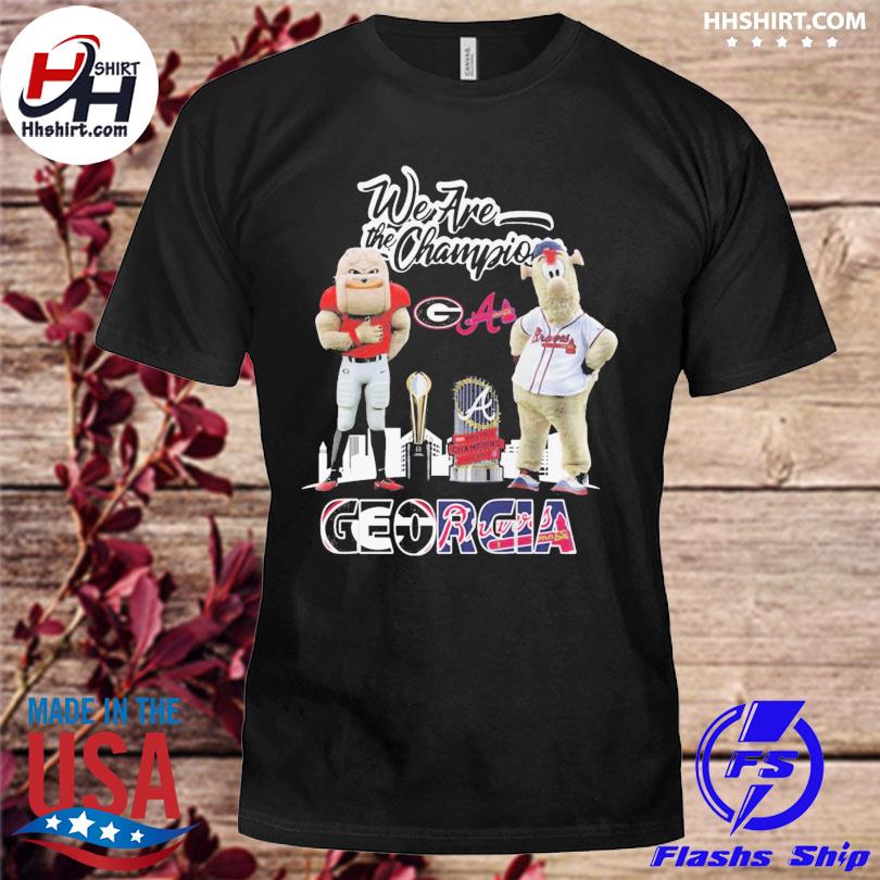 Official Georgia Bulldogs and Atlanta Braves we are the champions