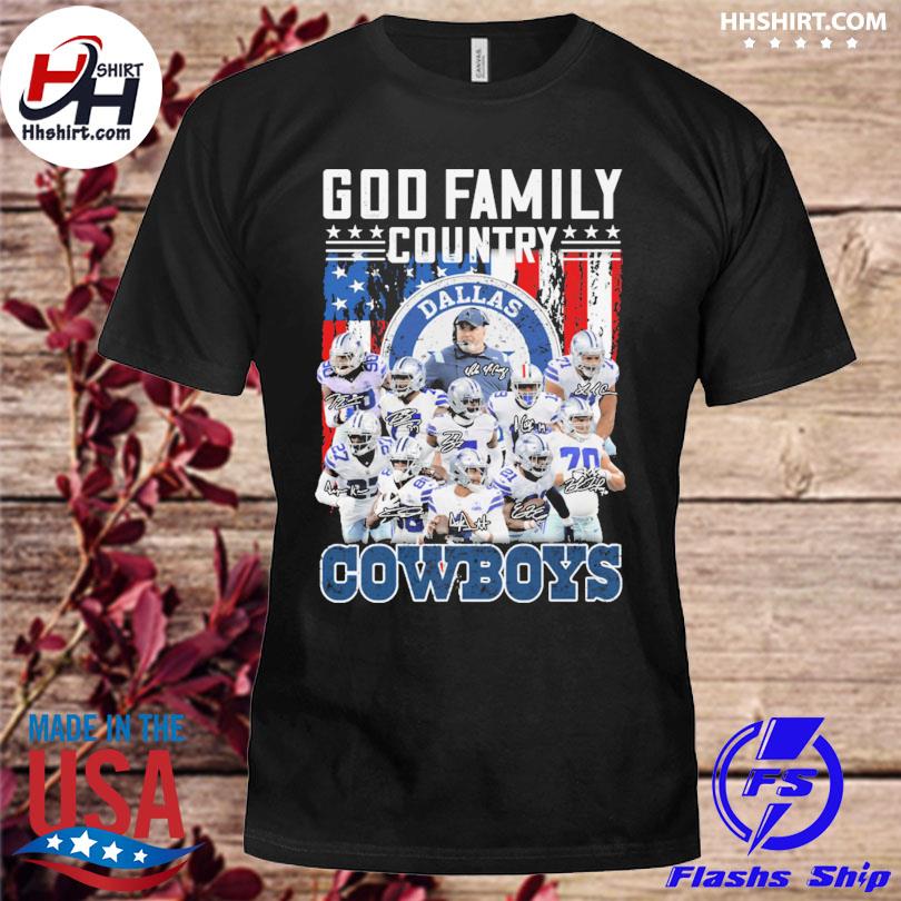 Official God country family Dallas Cowboys shirt, hoodie