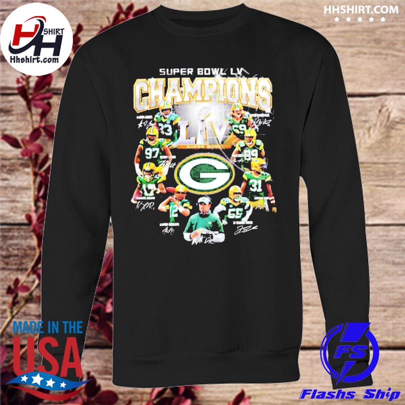 Green Bay Packers Super Bowl LV 2022 Champions T-Shirt, hoodie