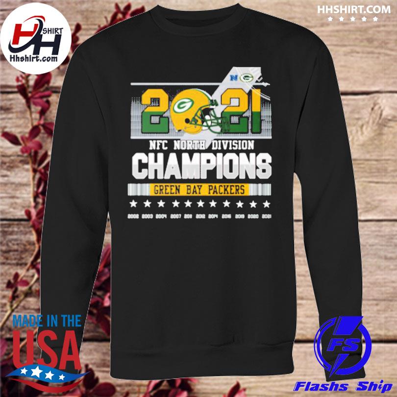 Green Bay Packers 2020 NFC North Division Champions t-shirt Size Medium