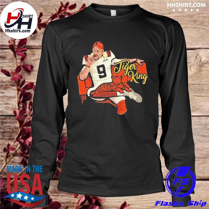 Official Joe Burrow Bengal TigernKing shirt, hoodie, sweater, long sleeve  and tank top