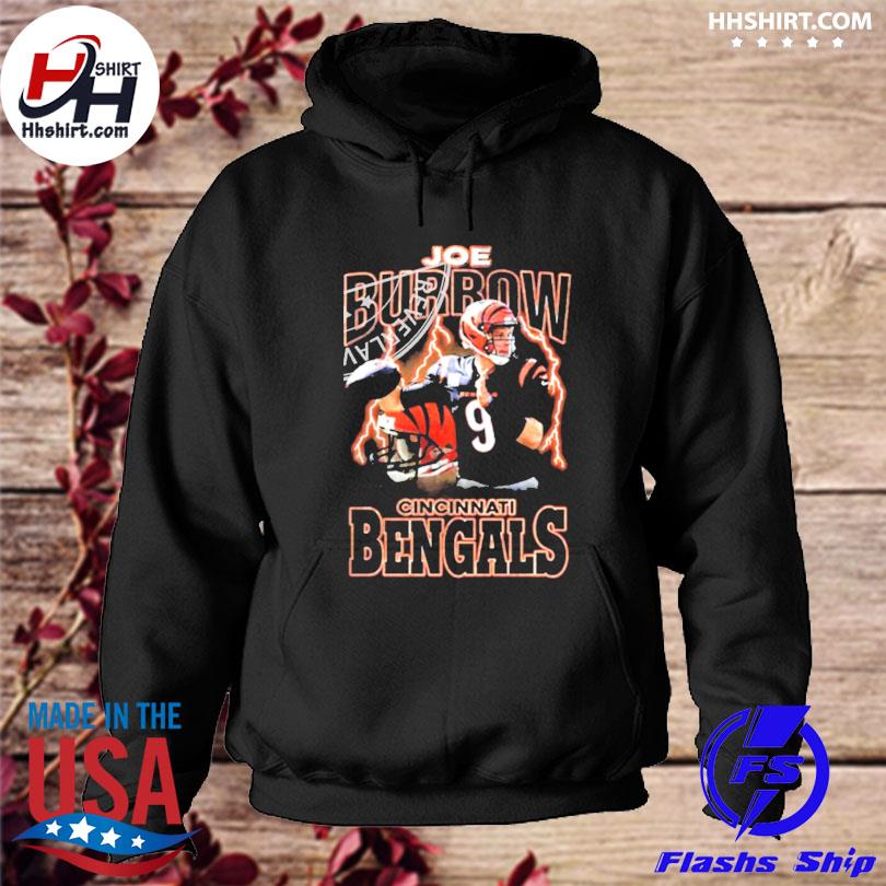 Joe Burrow Women's Shirt Cincinnati Bengals Hooded Sweatshirt