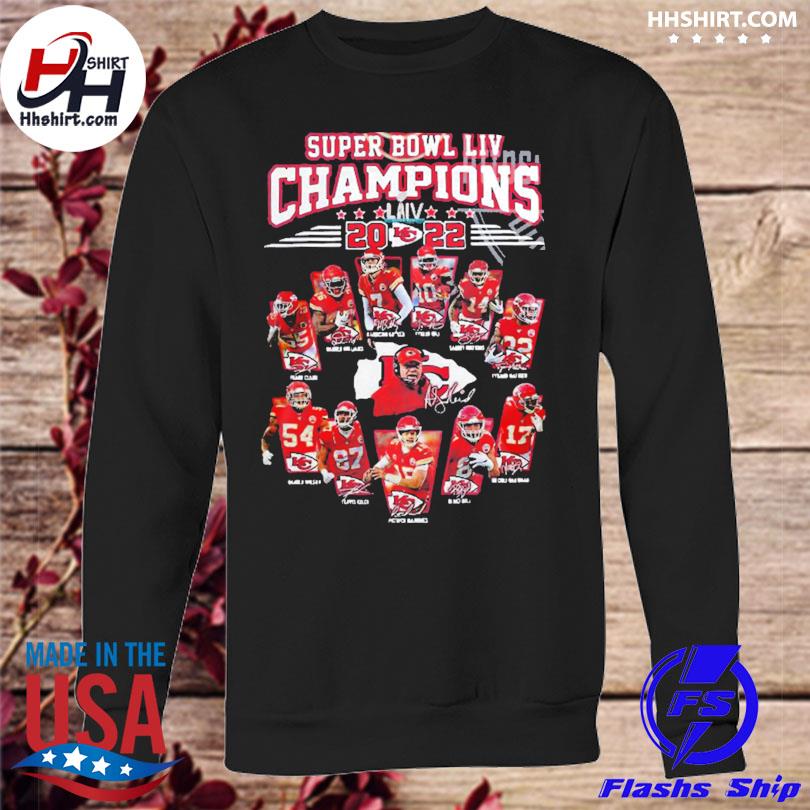 Kansas city Chiefs 2022 super bowl liv champions shirt, hoodie