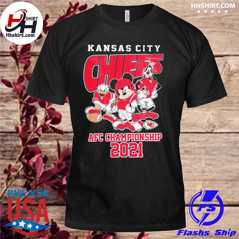 Official Mickey Kansas city Chiefs beat bills 2021 2022 afc championship  shirt, hoodie, sweater, long sleeve and tank top