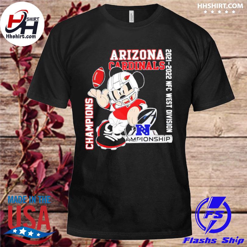 Arizona Cardinals Gangster Mickey Mouse T-Shirt Gift For Fans